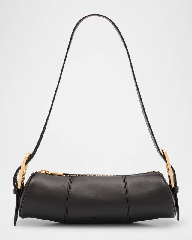 Laina Baguette Leather Shoulder Bag